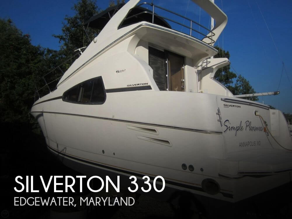 SOLD Silverton 330 Sport Bridge boat in Edgewater, MD 114505