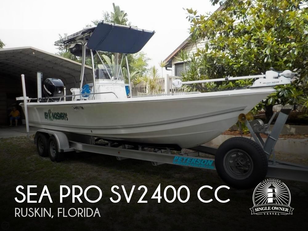 CANCELED Sea Pro SV2400 CC boat in Ruskin, FL 178509