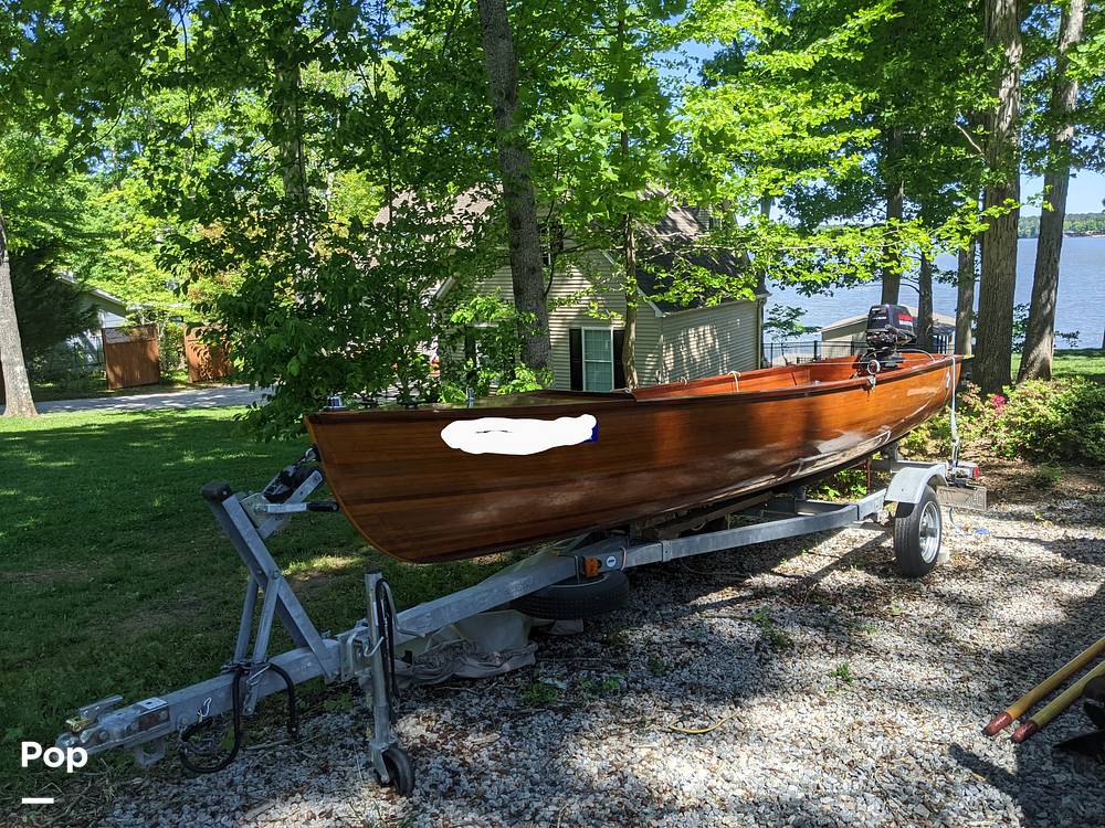 Hand Crafted 15' Canadian Red Cedar Boat for sale in Littleton, NC for