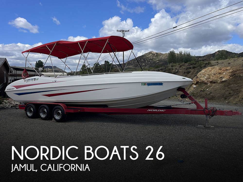 1998 Nordic Boats 26 Deck Boat