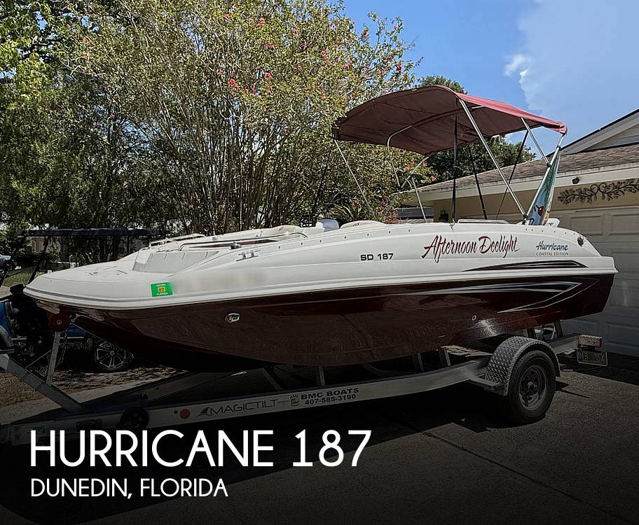 2021 Hurricane SunDeck 187 Outboard