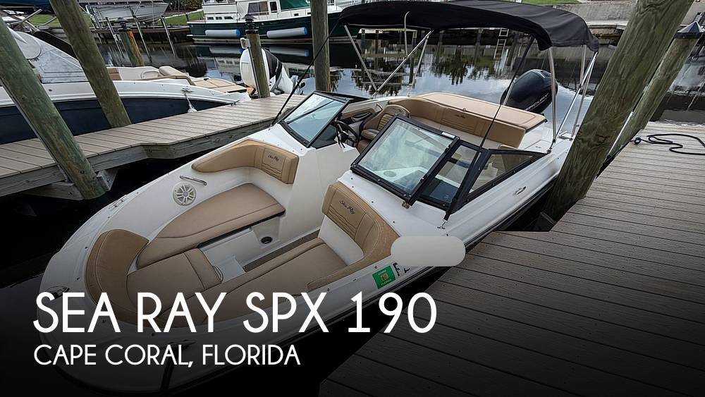 2021 Sea Ray SPX 190