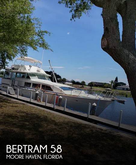 1985 Bertram Flybridge 58