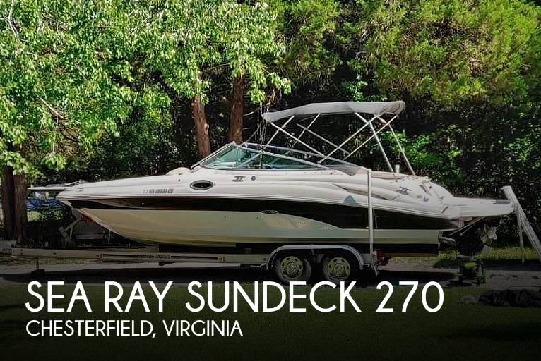 2003 Sea Ray Sundeck 270