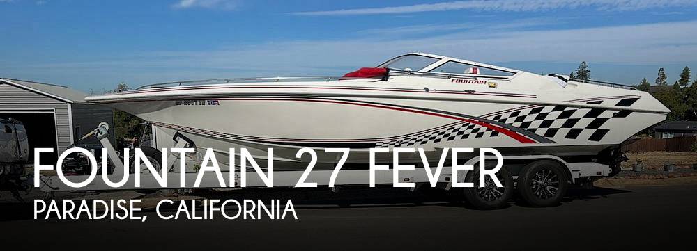 2001 Fountain 27 Fever