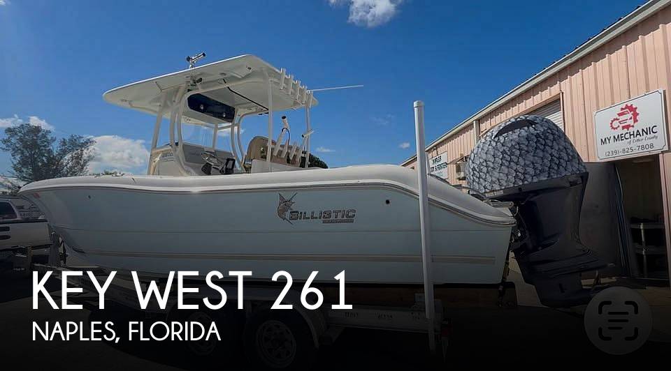 2018 Key West 261 Billistic