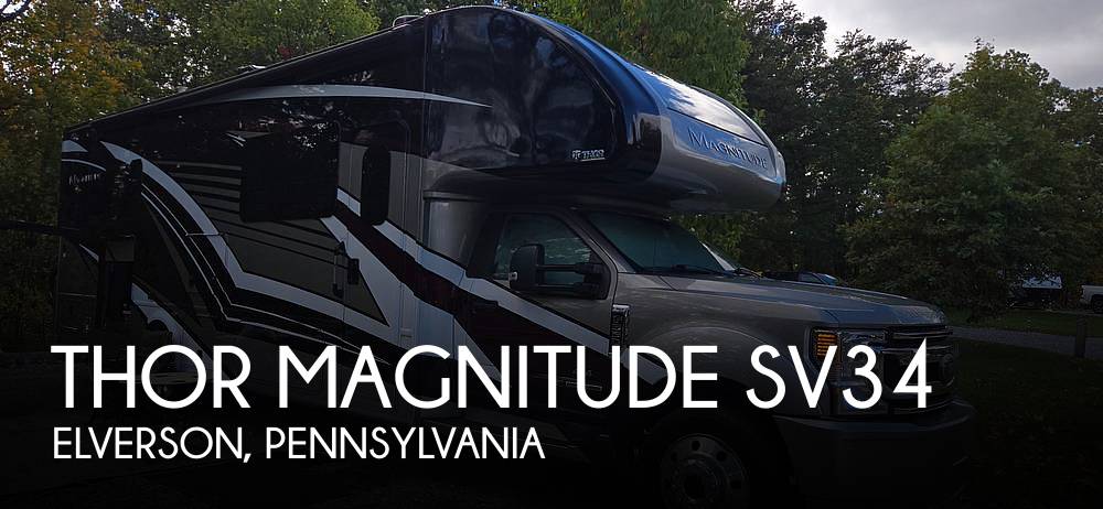 2022 Thor Motor Coach Thor Magnitude SV34