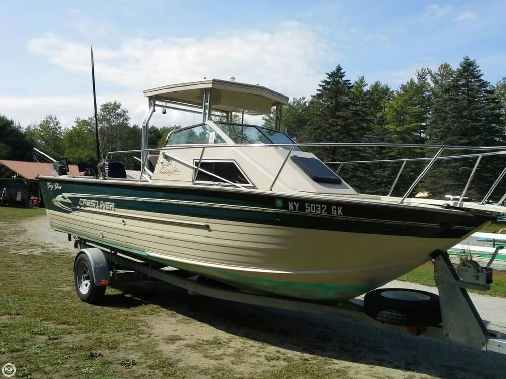 Sold Crestliner 2360 Eagle Boat in Chestertown, NY 058228 Pop Sells