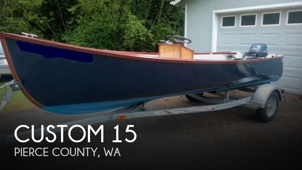 SOLD Custom 15' boat in Fox Island, WA 077943